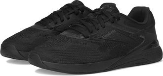 Reebok Nano X5 Womens Shoes Black/Grey 5 : 10.5 B - Medium, Synthetic