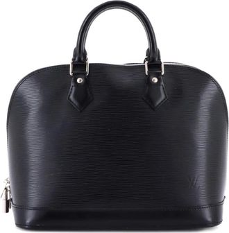 Louis Vuitton Vintage Alma Handbag Epi Leather PM satchel - Zwart