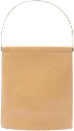 Cartier Pre-owned Vintage Handtas - Dames - Vintage Handtas - Beige - ONE Size - Leer - Vintage