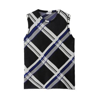 Burberry Dames, Tops, Zwart, Maat: M