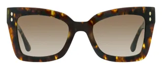 Isabel Marant Tapered Butterfly Sunglasses - Havana