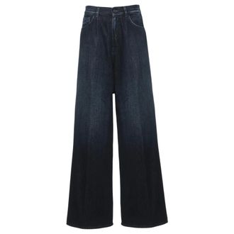 Dondup Jeans Maggie de pernera ancha - Jeans - Mujer - Azul - W27