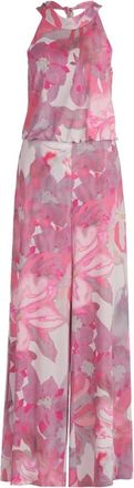 Vera Mont Jumpsuits & Playsuits, Dames, Veelkleurig, XL, Bloemen jumpsuit met zakken