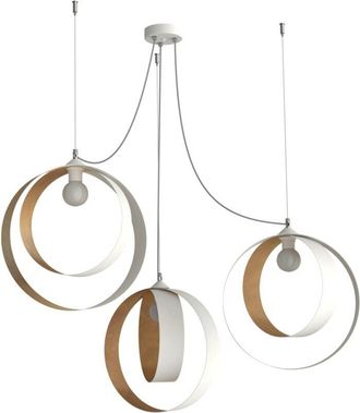 Lumicom Lumicom - Shell L&aacute;mpara De Techo 3 Luces Hoja