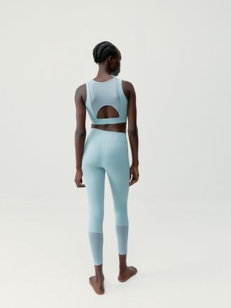 Born Living Yoga Top Namir Grey Mist