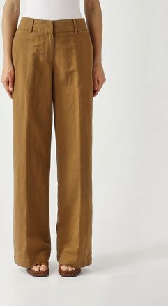 Pantaloni Torino Pantaloni palazzo in lino e cotone