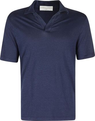 FILIPPO DE LAURENTIIS Lino Stretch Skipper Trousers