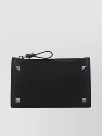Valentino Garavani leather rockstud card holder
