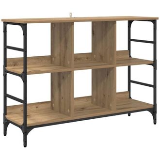 vidaXL Vitrina Marrón 102 x 32 x 73.5 cm Madera contrachapada Vidaxl