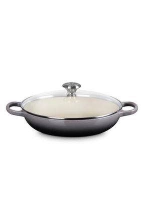LE CREUSET Signature 2.25-Quart Enameled Cast Iron Braiser in Oyster at Nordstrom