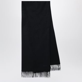 Max Mara Sciarpa nera in cashmere