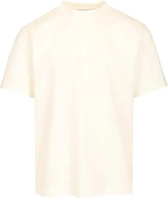 Burberry With Embroidered Burberry Logo T-Shirt Bianco-Uomo