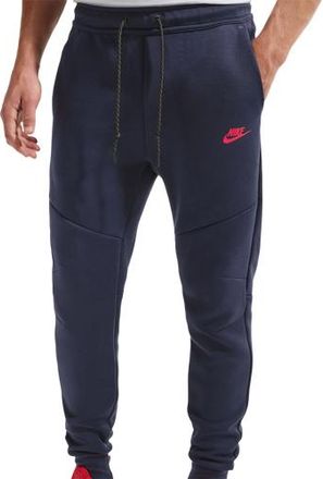 Nike Mens Tech Fleece Joggers - Speed Red/Obsidian Size 3XL