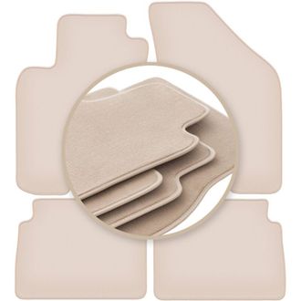 OEM Alfombrillas Premium Beige Para: Daewoo Nubira Sed&aacute;n, Familiar 1997-2012