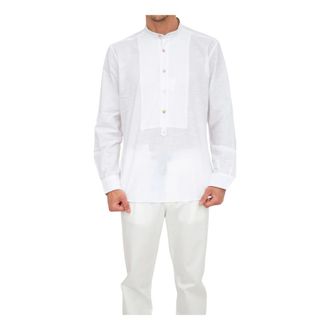 Eleventy Heren, Sweatshirts & Hoodies, Wit, Maat: 2XL Katoen