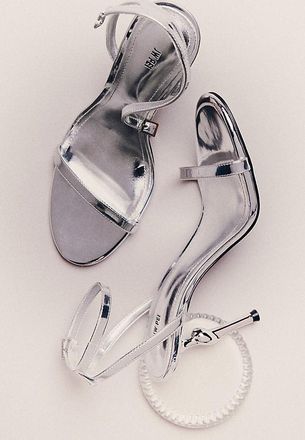 JW PEI Alivia Metal-Heeled Sandals
