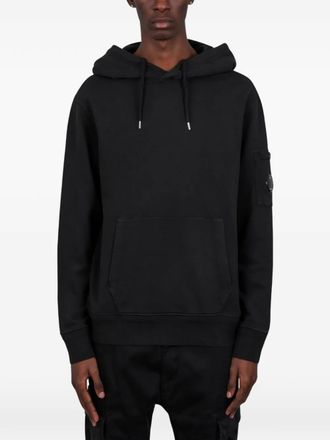 C.P. Company long-sleeve hoodie - men - Fabric - S - Black