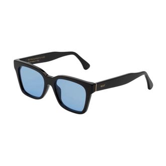 Retro Superfuture Sunglasses, unisex, Black, Size: 52 MM America Azure Sunglasses