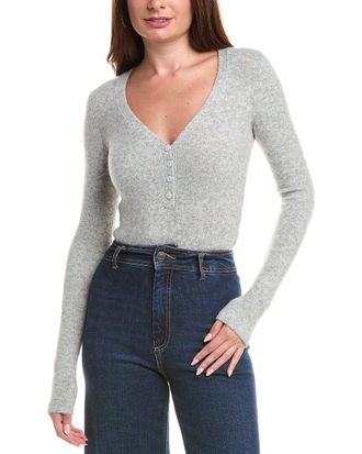 SER.O.YA Ser.O.Ya Elena Wool-Blend Bodysuit