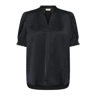 Saint Tropez AileenSZ Blouse - Dames - Blouses & Shirts - Zwart - Maat: M