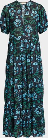 Ulla Johnson Urchin Neera Tiered Maxi Dress