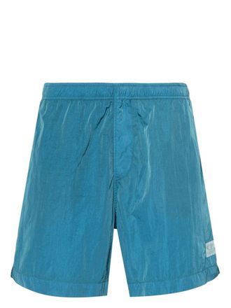 C.P. Company Costume da bagno con applicazione - Blu