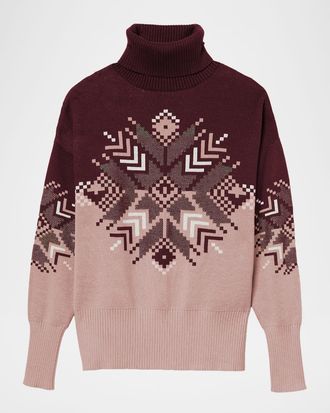 Alp N Rock Snowflake Ellis Turtleneck Sweater
