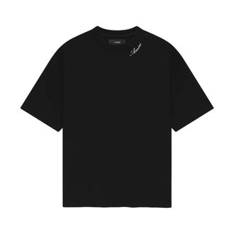 Amiri Script Skater Tee - male - Amiri - T-Shirts - Black - M - Tops