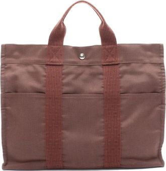 Herm&egrave;s Borsa tote Yale Line MM anni 2000 - Marrone