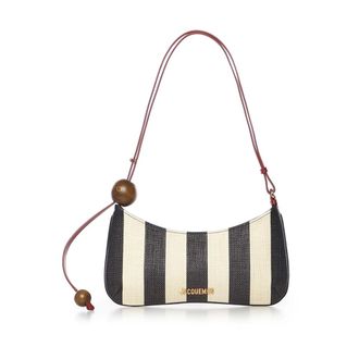 Jacquemus Shoulder Bags, female, Beige, Size: ONE SIZE The Bisou Perle