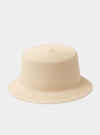 Simons Womens Colourful straw Cloche Hat