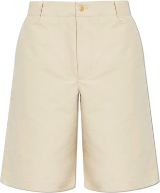 Jacquemus Korte Broeken, Heren, Beige, S, Katoen, Camargue shorts