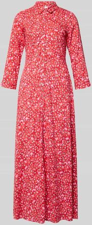 Vero Moda Hemdblusenkleid aus Viskose mit Knopfleiste Modell SAVANNA in Pink, Gr&ouml;&szlig;e XL