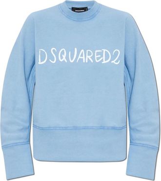 Dsquared2 Mujer, Sudaderas, Azul, Talla: M