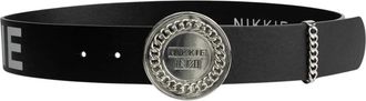 Nikkie Lana Riem Zwart Zilver - Dames - Riemen - Zwart - S - Accessoires