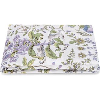 Matouk Pomegranate Fitted Sheet in Lilac at Nordstrom, Size California King