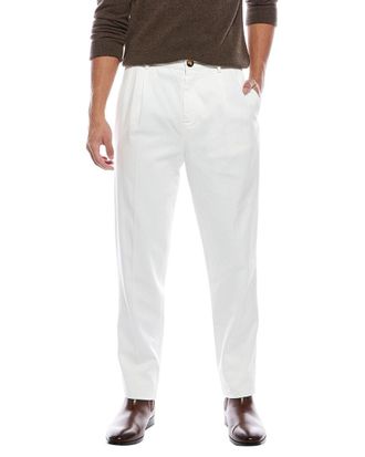 Brunello Cucinelli Pleated Easy Fit Pant