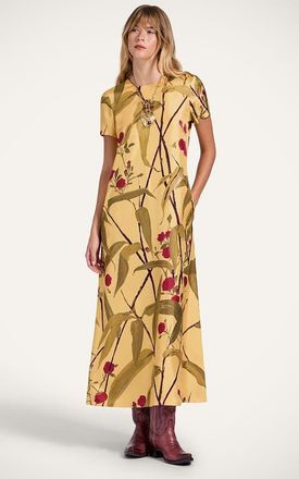La DoubleJ Swing Dress in Bamboo Yellow at Nordstrom, Size X-Small