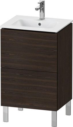 Duravit L-cube Mueble De Ba&ntilde;o De Pie Compact, 2 Cajones, Ancho: - Duravit