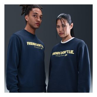 Nike x Stranger Things Fleece Crew Navy IB5662-410