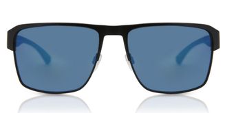 Emporio Armani EA2066 300155 Mens Sunglasses Black Size 57