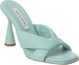 Aquazzura Amore 95 Leather Mule