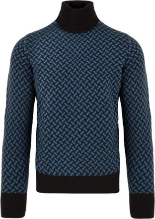 Drumohr Heren Coltruien - Heren - Coltruien - Blauw - XL - Truien & Vesten