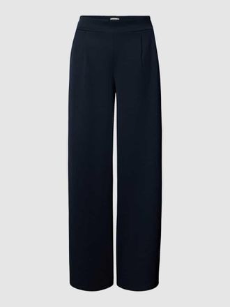 Ichi Stoffhose mit Paspeltasche am Ges&auml;&szlig; Modell KATE in Marine, Gr&ouml;&szlig;e XXL