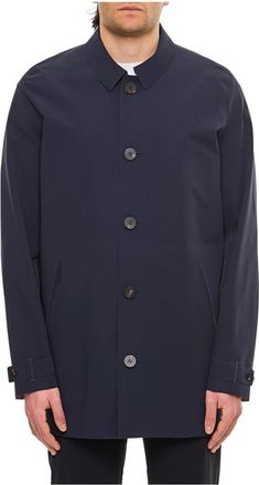 Roberto Ricci Design Montecristo Color Dust Trench - Heren - Zomerjassen - Blauw - M - Jassen