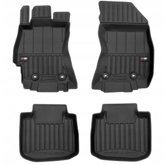 OEM Alfombras De Goma, Alfombras De Puerta, Subaru Legacy Vi 2014-2019, Canaleta 3d