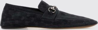 Gucci Mocassino Ragazzo in tessuto monogram con dettaglio Morsetto