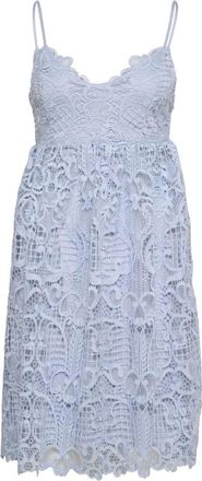 Vila Vila, Dames, Jurken, Blauw, Maat: XS Poliester