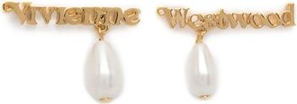Vivienne Westwood Amelia Logo-lettering Earrings