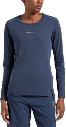 La Sportiva Beyond Long-Sleeve Top - Womens in Night Sky/chalk at Nordstrom, Size X-Large
